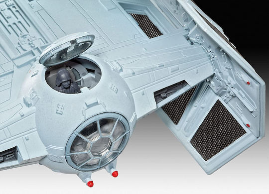 Revell Star Wars: Darth Vader's TIE Fighter Фигура за Моделизъм Космически кораб 21 Части в Мащаб 1:121 7.1x8.1см. 63602