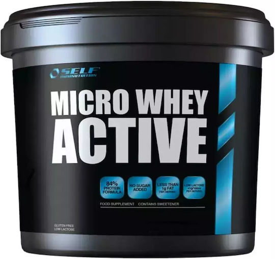 Self Omninutrition Micro Whey Active Суроватъчен протеин без глутен с вкус Ванилия 1kg