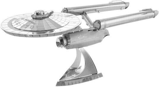 Fascinations Star Trek USS Enterprise NCC-1701 Metal Modeling Figure Spacecraft