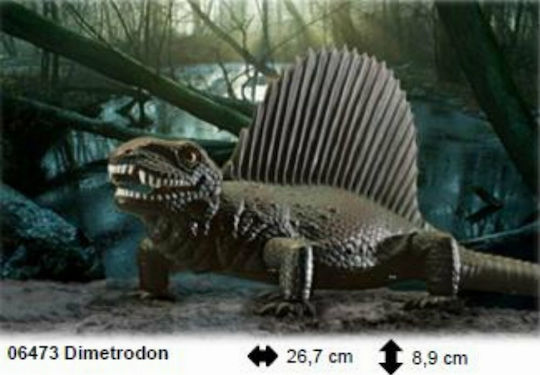 Revell Φιγούρα Μοντελισμού Dimetrodon 31 Κομματιών σε Κλίμακα 1:13 με Κόλλα και Χρώματα 32.6x25εκ.