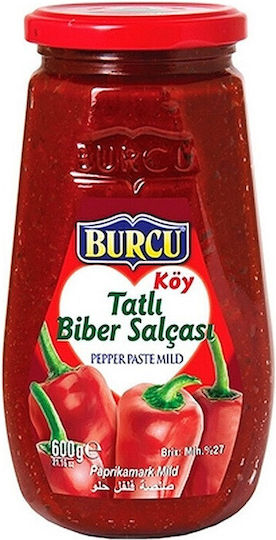 Burcu Sweet Pepper Paste Sauce 600gr