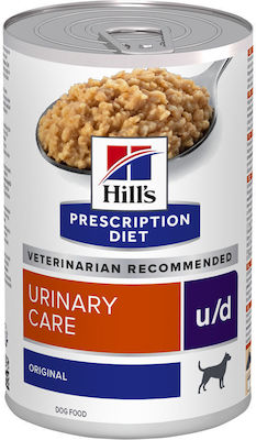 Hill's Prescription Diet u/d Urinary Care Υγρή Τροφή Σκύλου με Κοτόπουλο σε Κονσέρβα 370γρ.