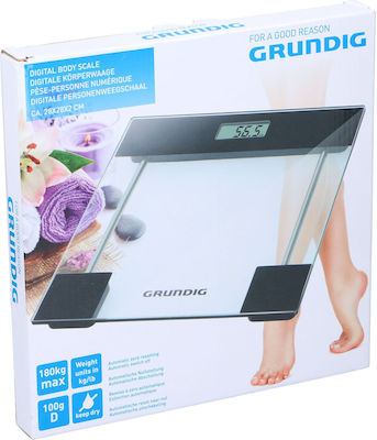 Grundig Digital Bathroom Scale Transparent 18681