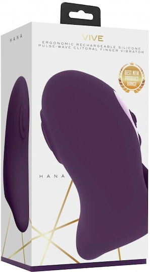 Vive Hana Mini Δονητής Δακτύλου 8.6cm Purple