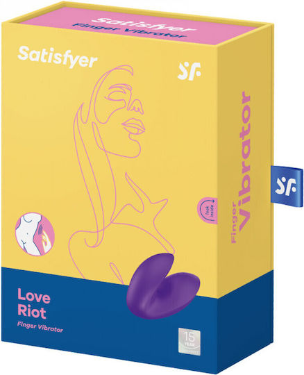Satisfyer Love Riot Δονητής Δακτύλου Μωβ