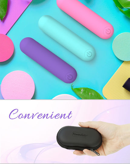Power Bullet Essential Bullet Vibrator Mini Δονητής Bullet Purple