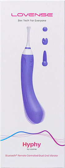 Lovense Hyphy Dual Vibrator G-Punkt mit Fernbedienung Purple