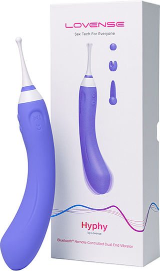 Lovense Hyphy Dual Vibrator G-Punkt mit Fernbedienung Purple