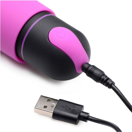 XR Bang XL Bullet & Wavy Sleeve Klassisch Vibrator 24cm Lila