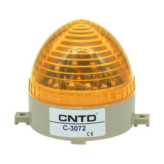 Cntd C-3072 Alarmleuchten-Systeme mit Gelb LED Licht 230V 7.5x8.5cm