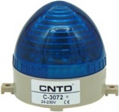 Cntd C-3072 Alarmleuchten-Systeme mit Blau LED Licht 24V 7.5x8.5cm
