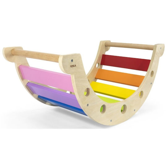 Viga Toys Παιχνίδι Ισορροπίας Εσωτερικού Χώρου Ξύλινη Γέφυρα