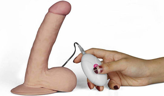 Lovetoy The Ultra Soft Dude Ρεαλιστικός Δονητής 19cm Flesh