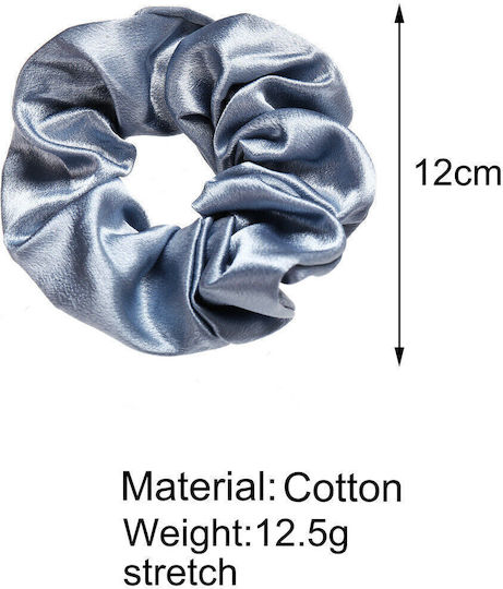 Scrunchie Σούρα Σατέν Scrunchie Navy Μπλε
