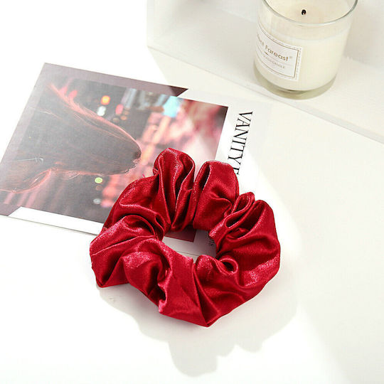 Scrunchy Satén Scrunchie Rote