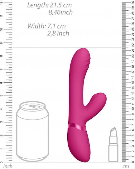Vive Tani Δονητής Rabbit Pink 21.5cm Ροζ