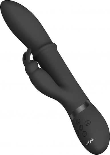 Vive Halo High End Vibrator Vibrator Rabbit 21cm Black