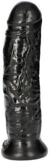 Toyz4lovers Made In Italy Diego Glass Dildo With Suction Cup Black 21cm