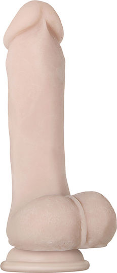 Evolved Novelties Real Supple Poseable 7.75inch Dildo Ρεαλιστικό Dildo με Βεντούζα Flesh 20cm