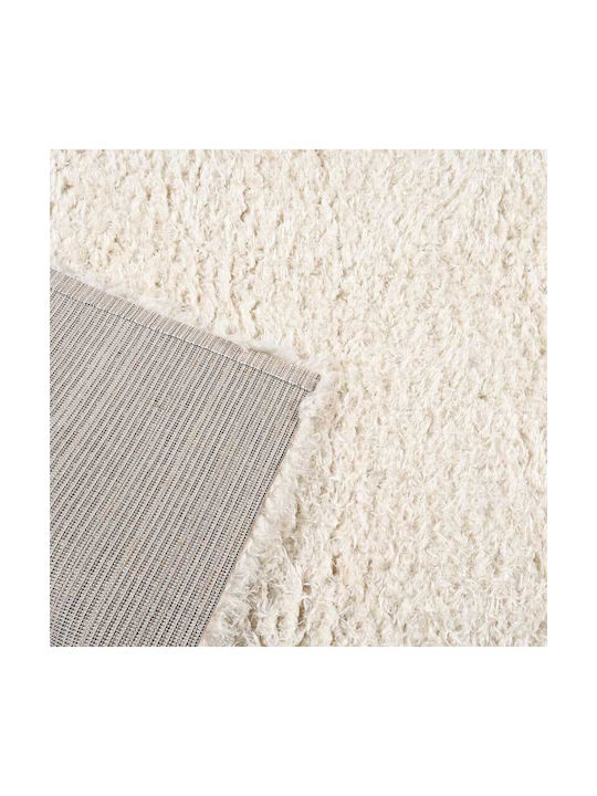 Polcarpet Flokati Rug Rectangular Shaggy 77 Beige Cream