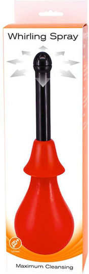 Seven Creations Whirling Spray Πρωκτικό Ντους Κόκκινο