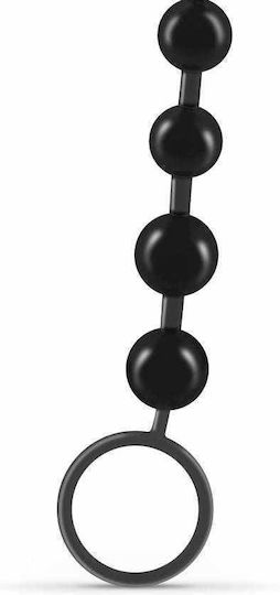 Crushious 10 Bead Anal Chain Πρωκτικές Μπίλιες Μαύρες