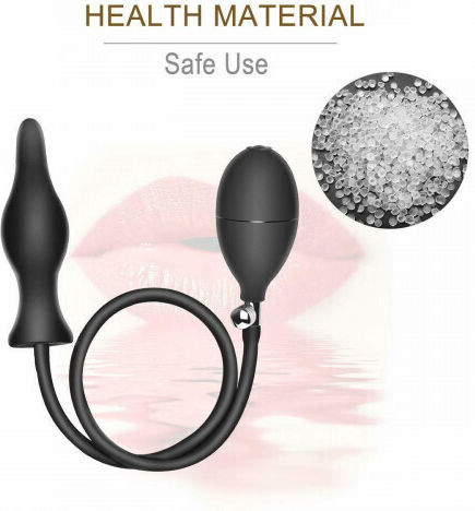 Naughty Toys Black Anal Plug 11cm