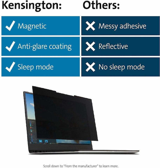 Kensington Screen Filter for Laptop 14" K58352WW