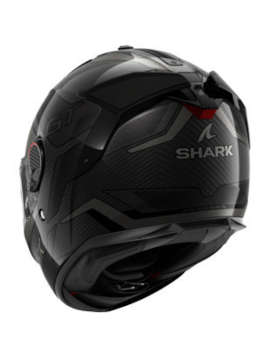 Shark Spartan GT Carbon Ritmo Motorradhelm Volles Gesicht ECE 22.05 1450gr mit Pinlock und Sonnenblende