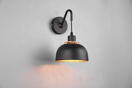 Trio Lighting Punch Φωτιστικό Τοίχου Πρίζας Μαύρο 18x18εκ. Trio Lighting Punch Φωτιστικό Τοίχου Πρίζας Μαύρο 18x18εκ.