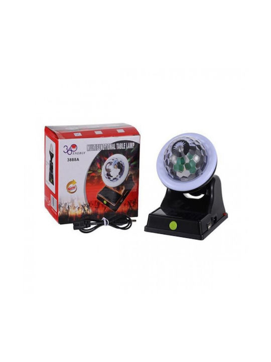 Arrango Διακοσμητικό Φωτιστικό DJ Crystal Ball Multifunctional LED RGB Party Light
