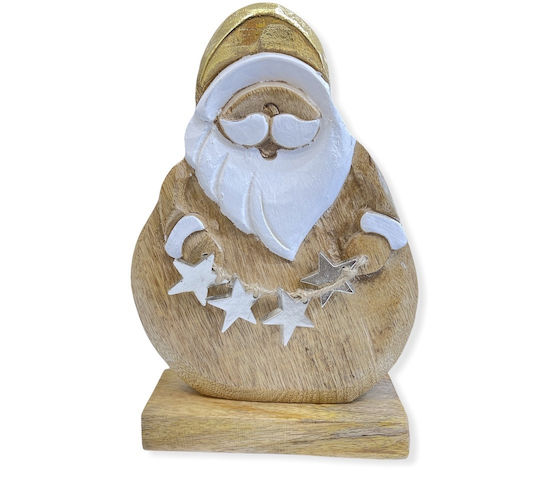 Santa Claus Beige 22x15x2.5cm Natural