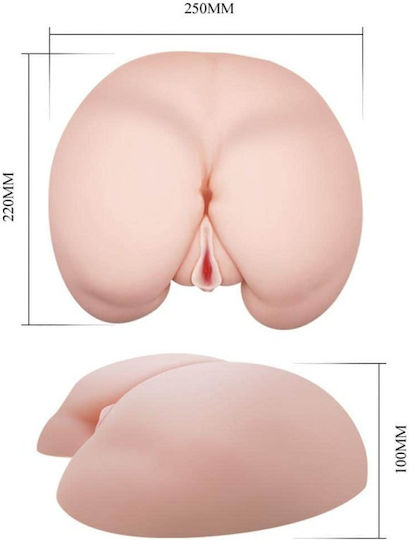 Baile Realistic Vagina & Ass with Remote Control Мастурбатор Задник / Вагина с вибрация 1бр