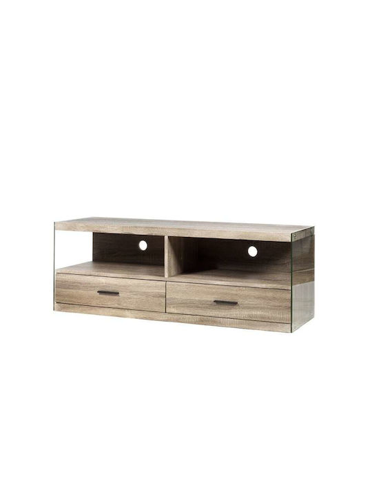 TV Stand Chaan Oak Length 121cm Width 39.5cm Height 44cm