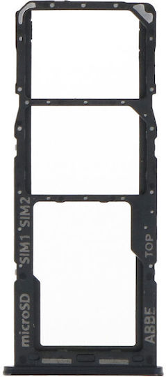 SIM Card Tray Μαύρο για Galaxy A22 5G