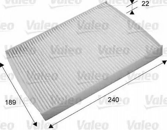 Valeo Filtru de Cabină Ford Fiesta