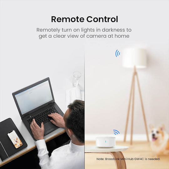 Broadlink Starter Kit Smart Kit Wi-Fi / Bluetooth Συμβατό με Google Home & Alexa