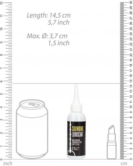 Shots Urethral Sounding Schmiermittel wasserbasiertes Schmiermittel 80ml