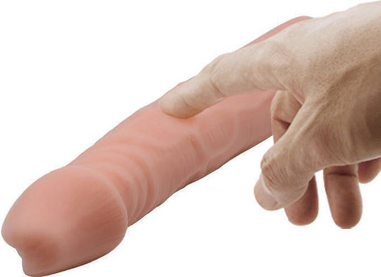 Baile Strap-on with Dildo Harness with Dildo 18.8cm in skin color
