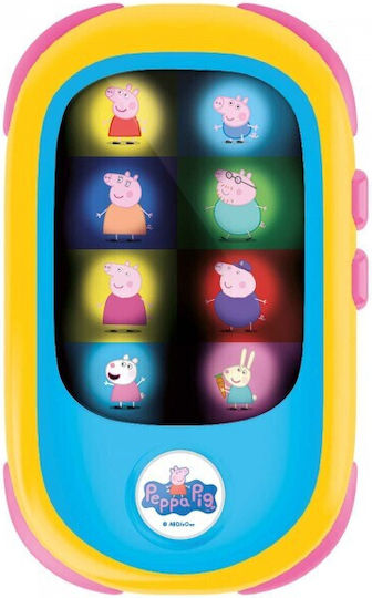 Lisciani Giochi Toy Phone Peppa Pig Smartphone with Music and Sounds for 12++ Months