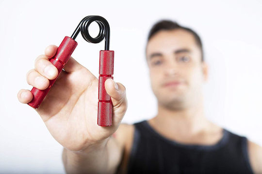 RPM Power Metal Power Grippers Crush Grippers Red with Resistance up to 90.7kg
