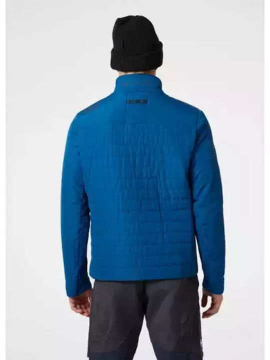 Helly Hansen Insulated Sailing Men's Winter Puffer Jacket Blue