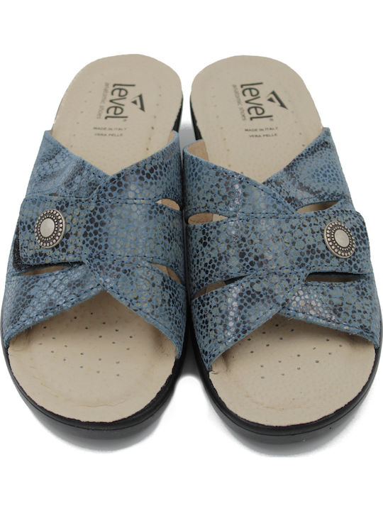 Anatomische Damenplattformen Blau