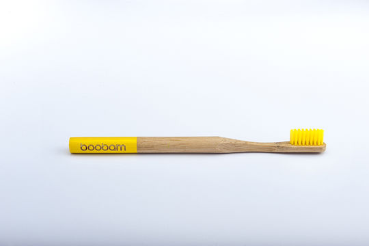 Boobam Style Toothbrush Soft Yellow