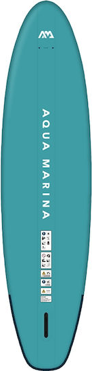 Aqua Marina Beast Φουσκωτή Σανίδα SUP με Μήκος 3.2m Τιρκουάζ
