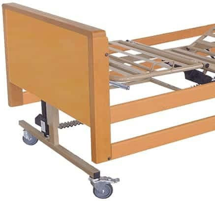 Alfa Care Deluxe AC-505W Electric / Retrieved from Polyhedron Hospital Bed with Posted on / Sidebar AC-505W