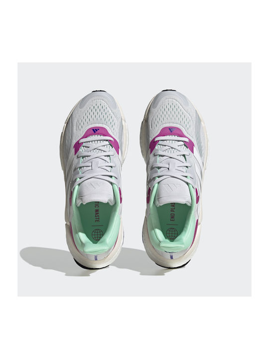 Solarboost 4 Damen Sportschuhe Laufen Dash Grey / Zero Metalic / Pulse Mint