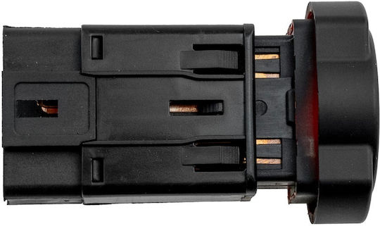 NTY Car Hazard Switch for Dacia Logan / Sandero 8pin Black