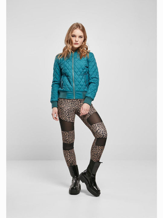 Women's Short Bomber Jacket for Winter Jasper