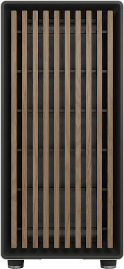 Fractal Design North Gaming Midi Tower Κουτί Υπολογιστή με Πλαϊνό Παράθυρο Chalk White TGC